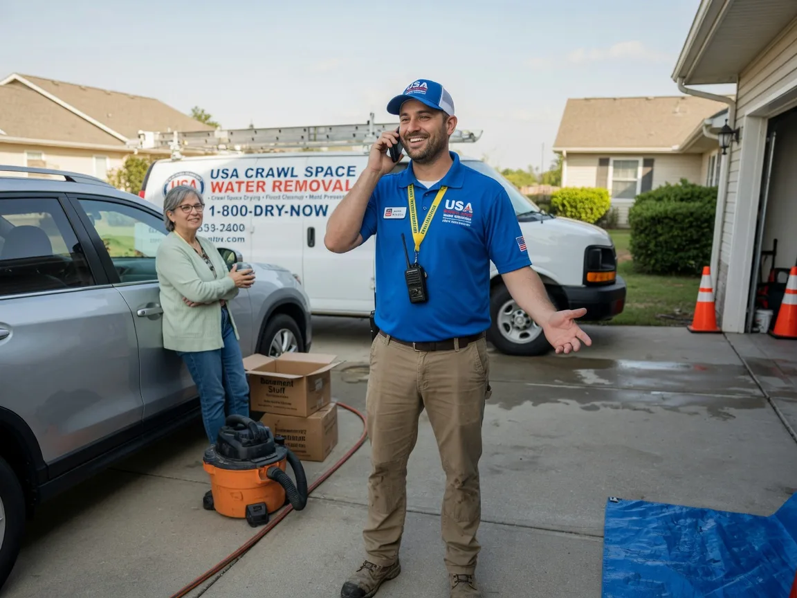 Crawl Space Water Removal Donaldson, AR FAQs